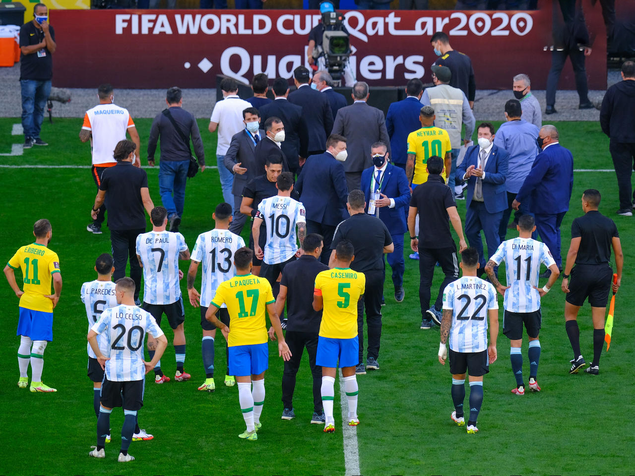 الفيفا: إعادة مباراة البرازيل والارجنتين